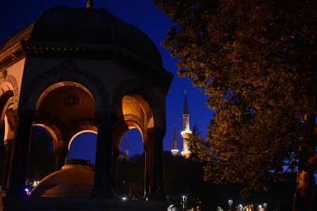 Night Pavilionの写真素材