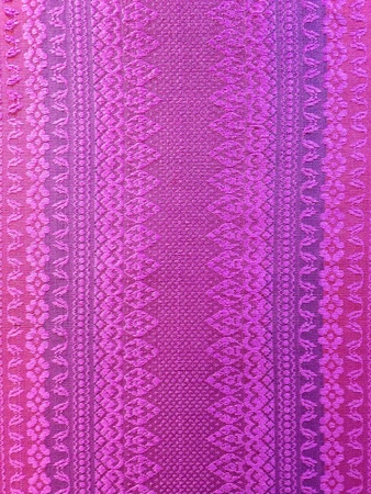 Traditional Thai silkの素材