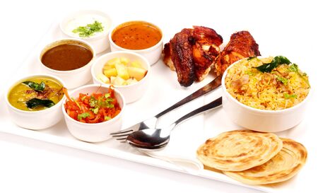 Rice Coin Poratha chikan Firyの写真素材