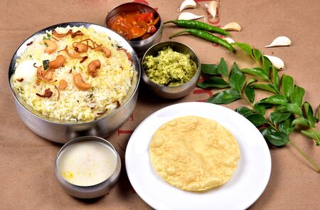 chicken biryaniの写真素材