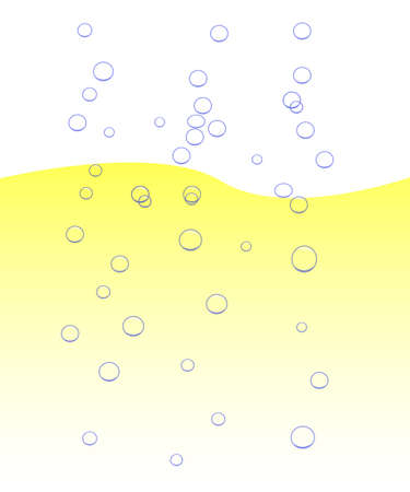 Water and bubblesのイラスト素材