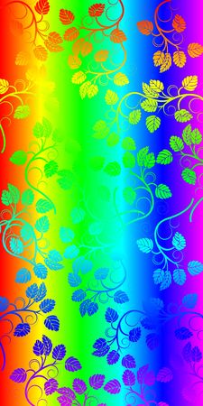 Abstract floral background のイラスト素材