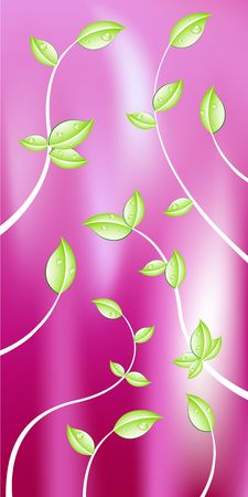 Abstract floral background のイラスト素材
