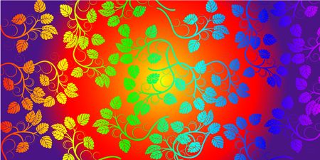 Floral backgroundのイラスト素材