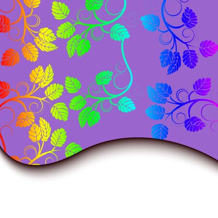 Floral backgroundのイラスト素材