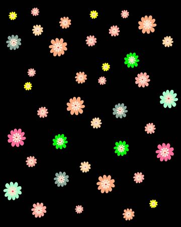 Floral backgroundのイラスト素材