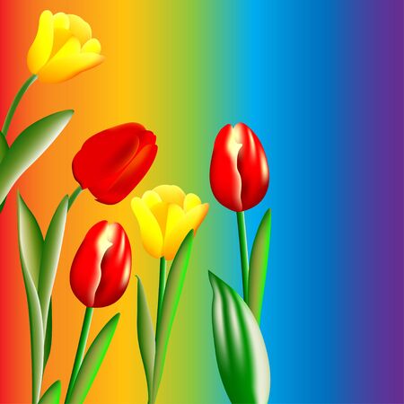 Tulips のイラスト素材