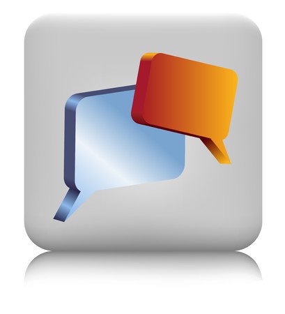 Chat icon のイラスト素材