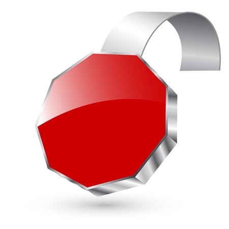 3d label のイラスト素材