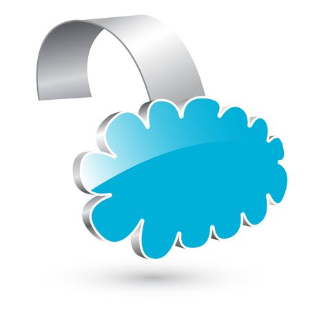 3d label のイラスト素材