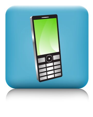 Mobile phoneのイラスト素材