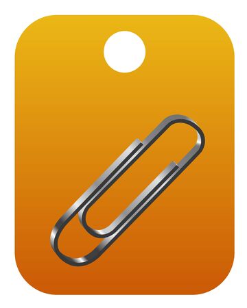Paperclip のイラスト素材