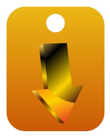 Download icon のイラスト素材