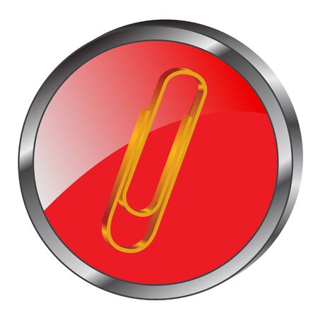 Paperclip のイラスト素材