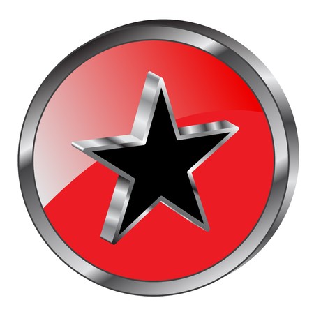 3d star のイラスト素材