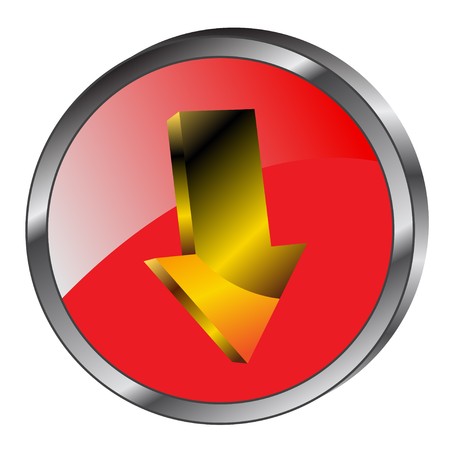 Download button のイラスト素材