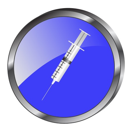 Medical syringeのイラスト素材