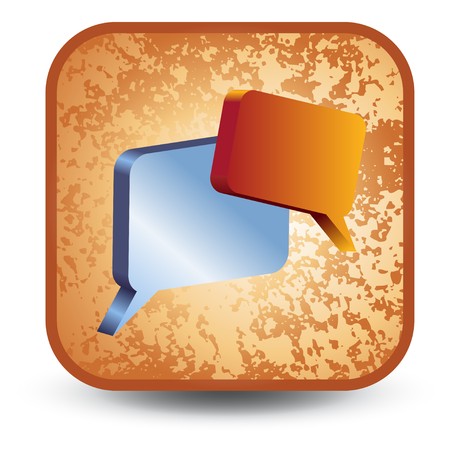 Chat icon のイラスト素材