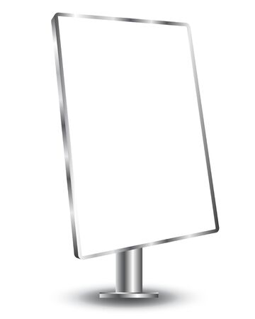 advertisement boardのイラスト素材