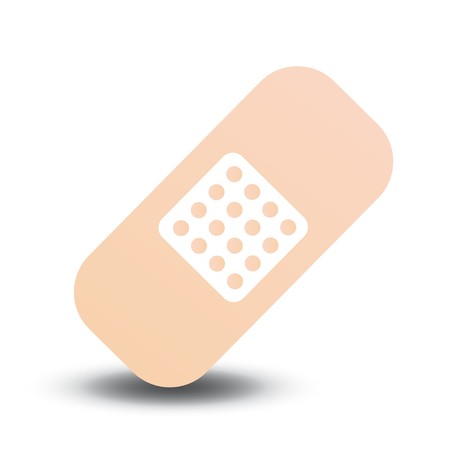 Medical plaster のイラスト素材