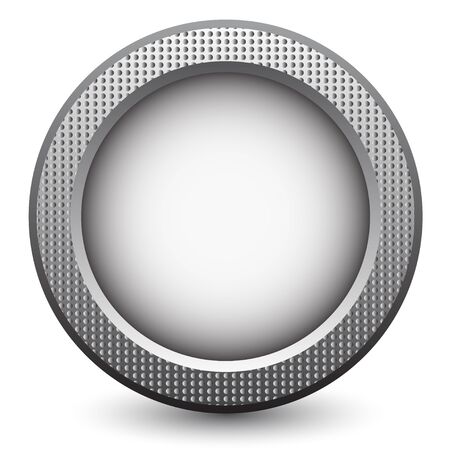 Metal buttonのイラスト素材