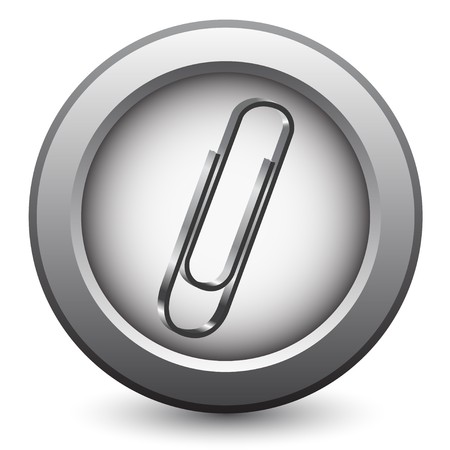 Paperclip のイラスト素材
