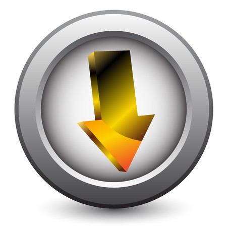 Download button のイラスト素材