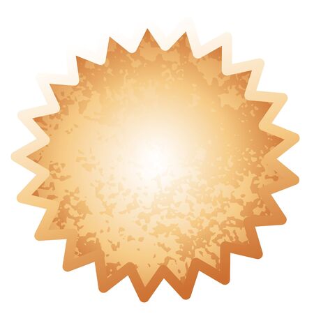 Grunge vector label のイラスト素材