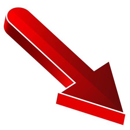   3d arrow のイラスト素材