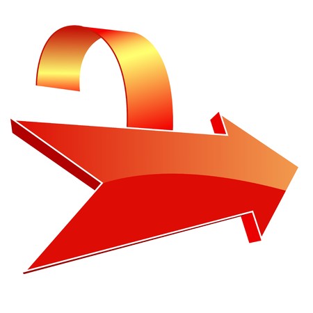   3d arrow のイラスト素材