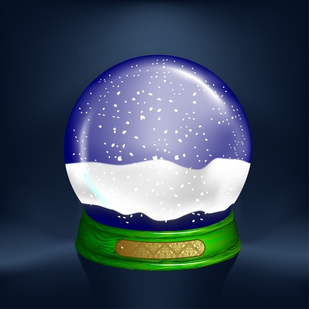  snow-globeのイラスト素材