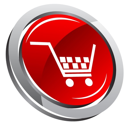 Shopping cart icon のイラスト素材