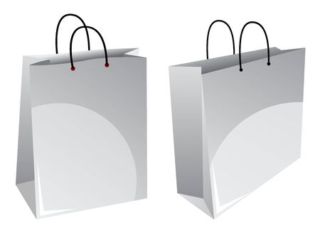 Vector shopping bagsのイラスト素材