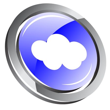Cloud - weather iconのイラスト素材