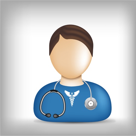 Profession icon - medicのイラスト素材