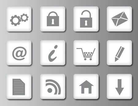 Web 2.0 iconsのイラスト素材