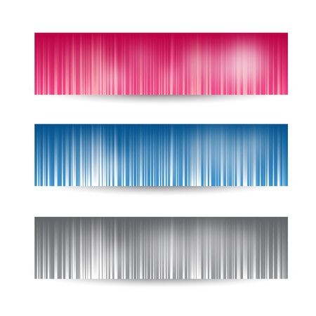 Three colorful backgroundsのイラスト素材