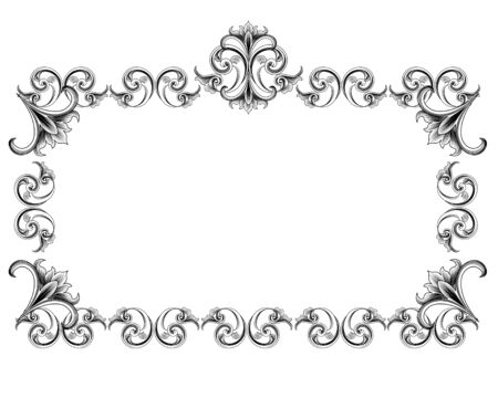 Victorian Style Frameのイラスト素材
