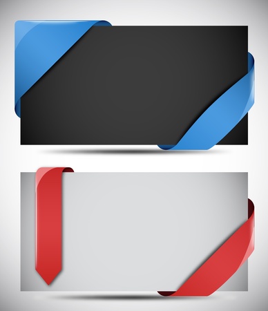 Vector Ribbonsのイラスト素材