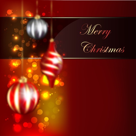 Christmas Blurred Designのイラスト素材