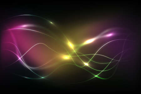 Abstract Wavy Backgroundのイラスト素材