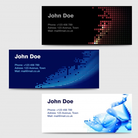 Business Card Templatesのイラスト素材