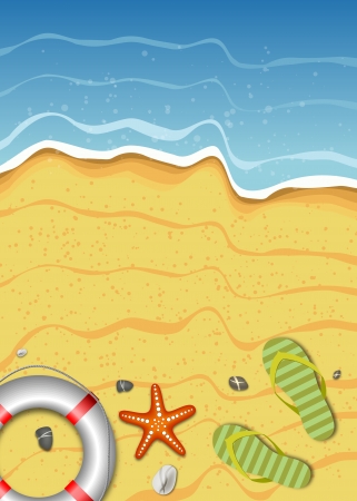 Summer Beachのイラスト素材
