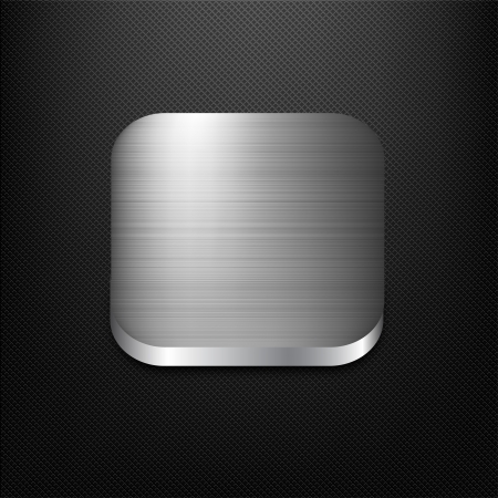 Metal App Iconのイラスト素材