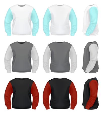 Men s Sweaterのイラスト素材
