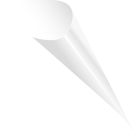 Page Curlのイラスト素材