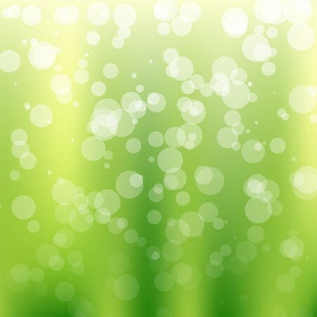 Green Bokeh Backgroundのイラスト素材