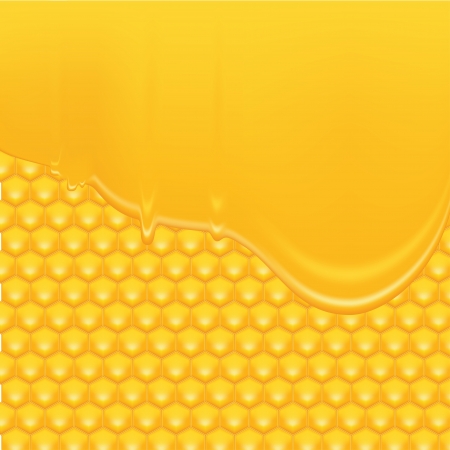 Honey Background 2のイラスト素材