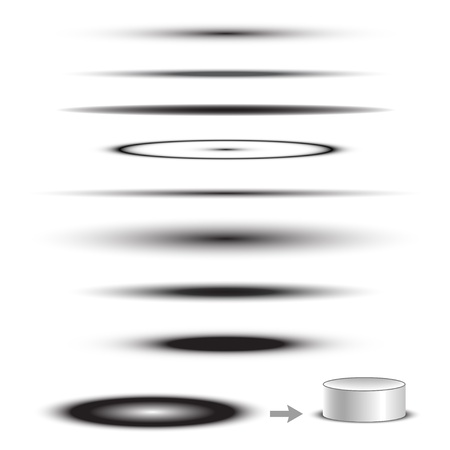 Object Shadow Collectionのイラスト素材
