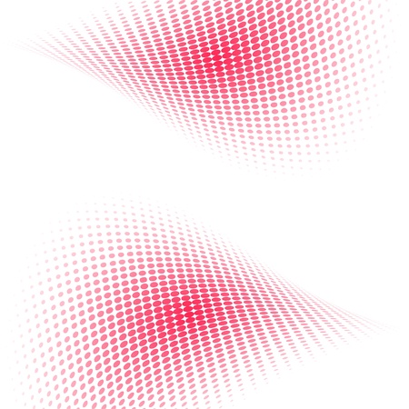 3D Halftone Background のイラスト素材